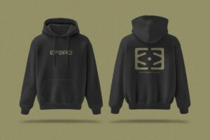 Eforo Hoodie: Forest Green