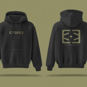 Eforo Hoodie: Forest Green